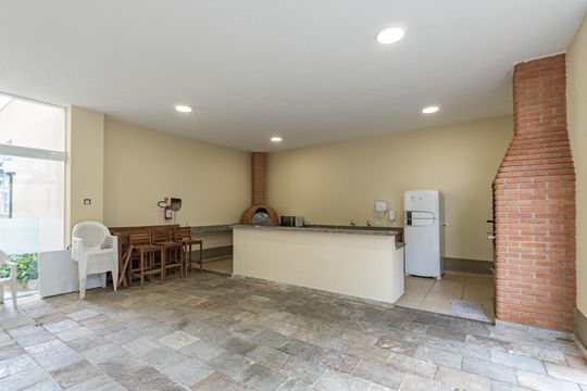 Área comum - Churrasqueira de apartamento à venda com 4 quartos, 137m² em Vila Gumercindo, São Paulo