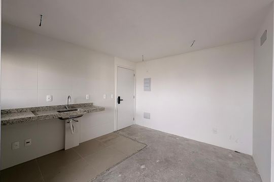 Sala de apartamento à venda com 2 quartos, 44m² em Campestre, Santo André