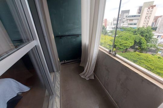 varanda de apartamento para alugar com 3 quartos, 120m² em Funcionários, Belo Horizonte
