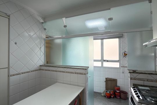 Cozinha de apartamento para alugar com 3 quartos, 104m² em Parque Sao Diogo, São Bernardo do Campo
