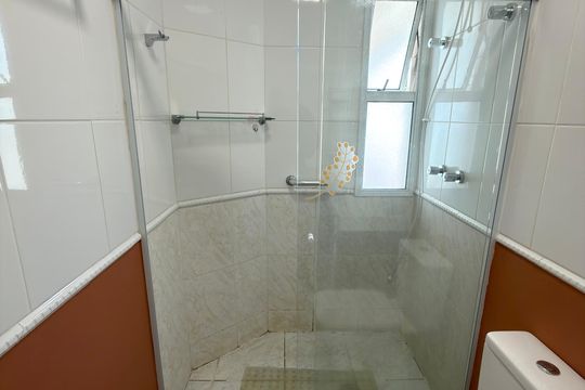 Quarto 1 - Suíte Banheiro  de apartamento para alugar com 3 quartos, 104m² em Parque Sao Diogo, São Bernardo do Campo
