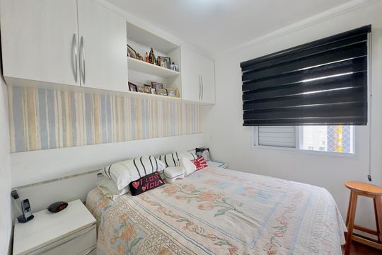 Suite 1 de apartamento à venda com 2 quartos, 90m² em Vila Moreira, Guarulhos