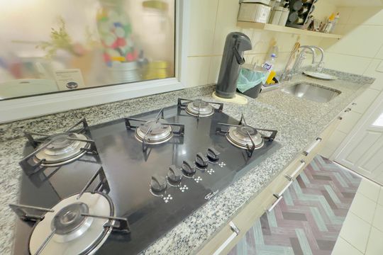 Cozinha de apartamento à venda com 2 quartos, 90m² em Vila Moreira, Guarulhos