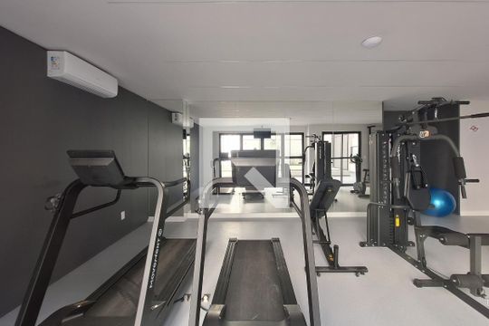 Área comum - Academia de apartamento à venda com 2 quartos, 44m² em Campestre, Santo André