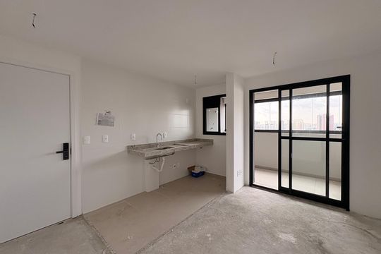 Sala de apartamento à venda com 2 quartos, 44m² em Campestre, Santo André
