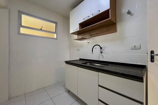 Cozinha de apartamento à venda com 2 quartos, 47m² em Vila Guarani, São Paulo