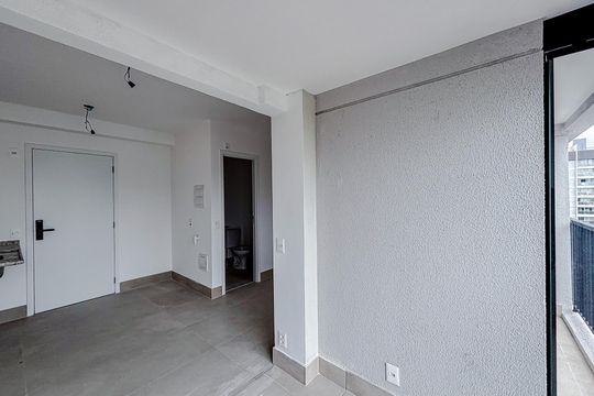 Varanda de kitnet/studio para alugar com 1 quarto, 35m² em Tatuapé, São Paulo