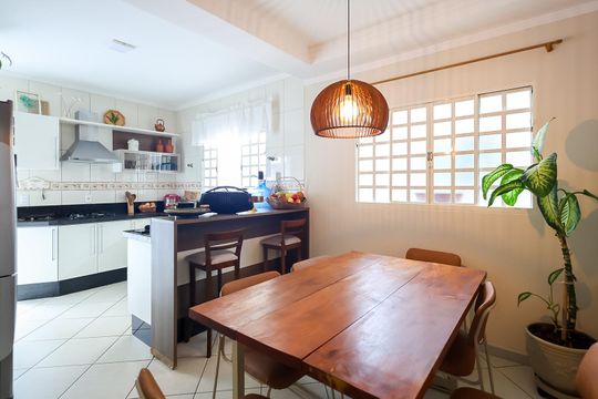 Sala de jantar de casa à venda com 3 quartos, 115m² em Jardim Morada do Sol, Indaiatuba