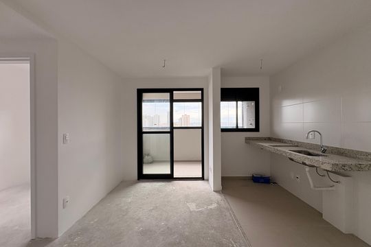 Sala de apartamento à venda com 2 quartos, 44m² em Campestre, Santo André