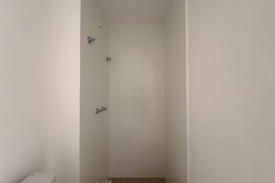 Banheiro da Suíte de apartamento à venda com 2 quartos, 44m² em Campestre, Santo André