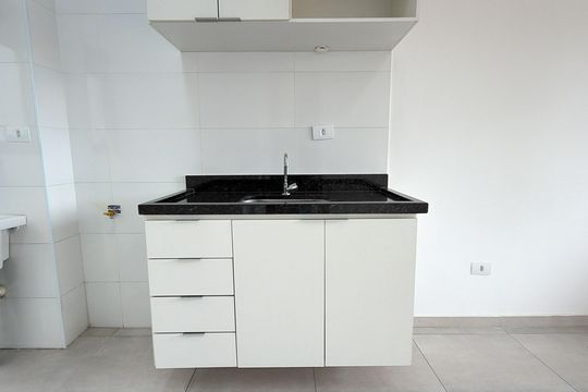 Cozinha de apartamento para alugar com 2 quartos, 42m² em Água Rasa, São Paulo