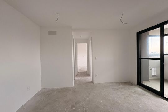 Sala de apartamento à venda com 2 quartos, 44m² em Campestre, Santo André