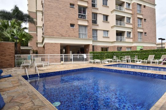 Área comum - Piscina de apartamento para alugar com 2 quartos, 57m² em Cidade Industrial de Curitiba, Curitiba