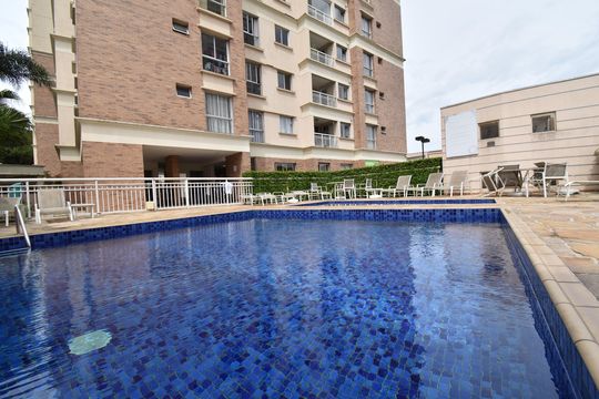 Área comum - Piscina de apartamento para alugar com 2 quartos, 57m² em Cidade Industrial de Curitiba, Curitiba