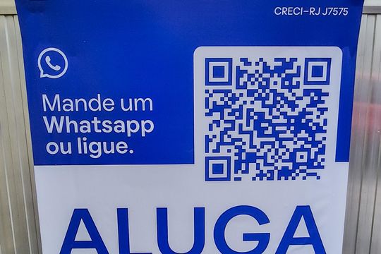 Adesivo Grande QuintoAndar de apartamento para alugar com 1 quarto, 40m² em Penha, Rio de Janeiro