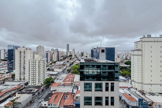 Vista da Varanda de kitnet/studio para alugar com 1 quarto, 35m² em Tatuapé, São Paulo