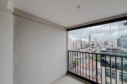 Varanda de kitnet/studio para alugar com 1 quarto, 35m² em Tatuapé, São Paulo