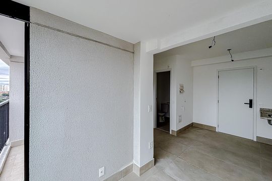 Varanda de kitnet/studio para alugar com 1 quarto, 35m² em Tatuapé, São Paulo