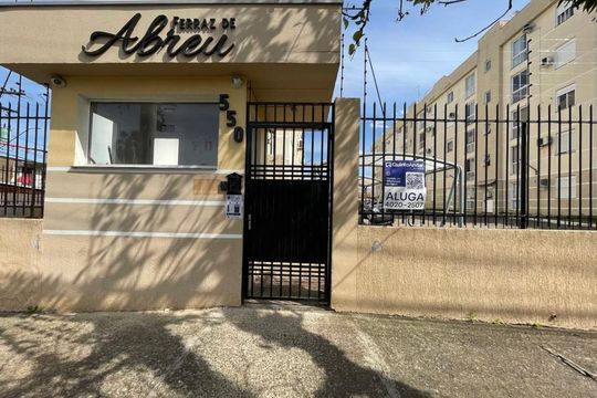 Placa Instalada em 27/10/2026 - Cod.UKCH-141 de apartamento para alugar com 2 quartos, 55m² em Rio dos Sinos, São Leopoldo