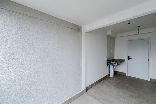 Varanda de kitnet/studio para alugar com 1 quarto, 35m² em Tatuapé, São Paulo