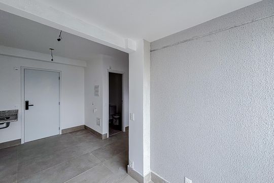 Varanda de kitnet/studio para alugar com 1 quarto, 35m² em Tatuapé, São Paulo