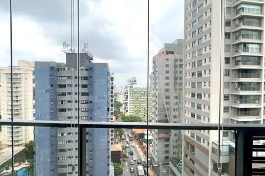 Vista de kitnet/studio para alugar com 1 quarto, 26m² em Pinheiros, São Paulo