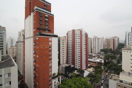 Vista de apartamento para alugar com 1 quarto, 40m² em Itaim Bibi, São Paulo