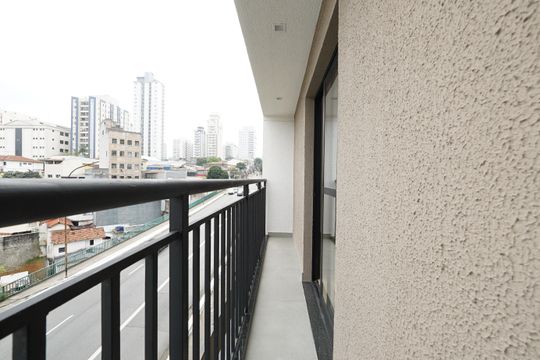 Varanda de kitnet/studio para alugar com 1 quarto, 25m² em Vila Mariana, São Paulo