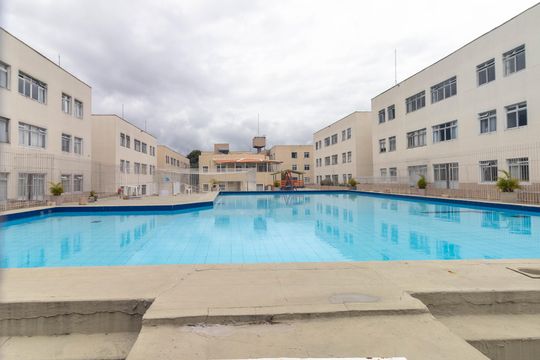 Área comum - Piscina de apartamento para alugar com 3 quartos, 75m² em Campo Comprido, Curitiba