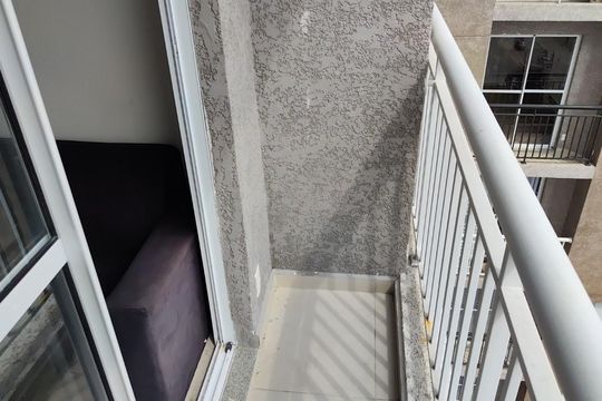Varanda de apartamento à venda com 1 quarto, 24m² em Vila Butantã, São Paulo