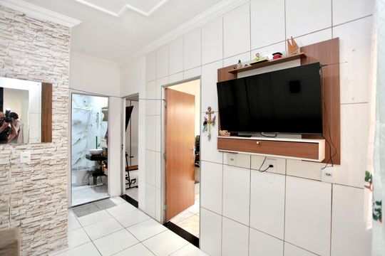 Sala de casa de condomínio à venda com 3 quartos, 145m² em Tropical, Contagem