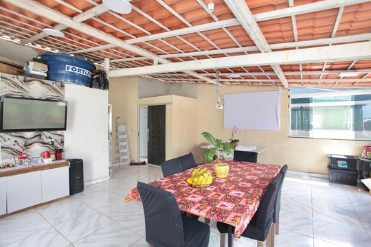 Terraço de casa de condomínio à venda com 3 quartos, 145m² em Tropical, Contagem
