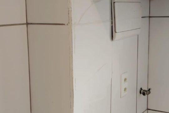 Cozinha de apartamento para alugar com 1 quarto, 60m² em Castelo, Belo Horizonte