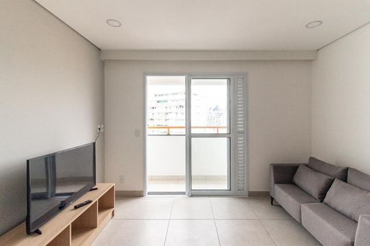 Sala de apartamento para alugar com 2 quartos, 51m² em República, São Paulo