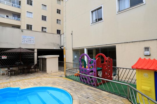 Área comum - Piscina de apartamento para alugar com 3 quartos, 92m² em Santa Efigênia, Belo Horizonte