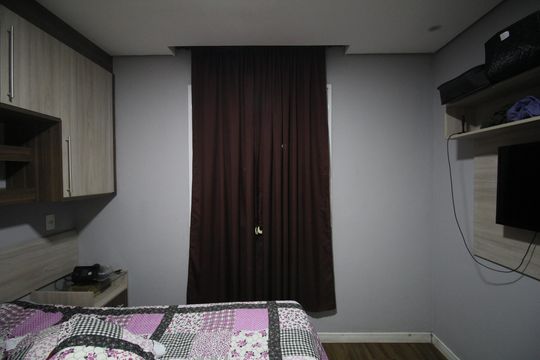 Quarto 1 de apartamento para alugar com 2 quartos, 47m² em Jardim Leonidas Moreira, São Paulo