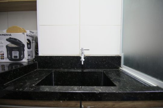 Área de Serviço de apartamento para alugar com 2 quartos, 47m² em Jardim Leonidas Moreira, São Paulo
