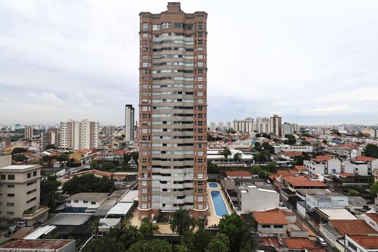 Vista da Varanda de apartamento à venda com 2 quartos, 112m² em Jardim, Santo André