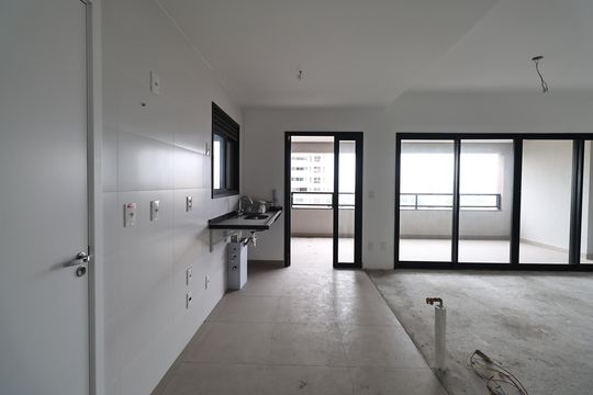 Cozinha de apartamento à venda com 2 quartos, 112m² em Jardim, Santo André