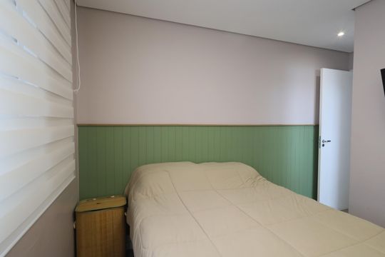 Suíte 1 de apartamento à venda com 2 quartos, 56m² em Bela Vista, Osasco