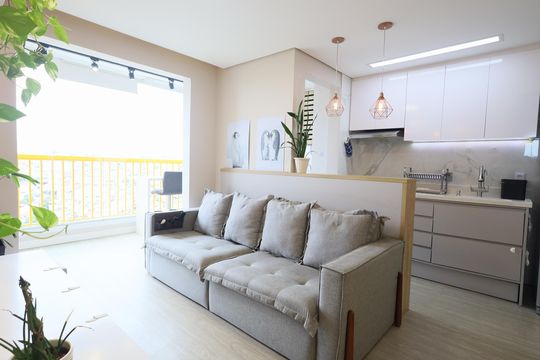 Sala de apartamento à venda com 2 quartos, 56m² em Bela Vista, Osasco
