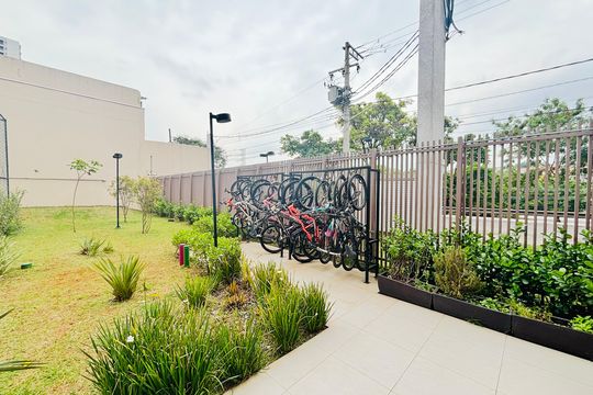 Área comum de apartamento para alugar com 2 quartos, 36m² em Vila Guilhermina, São Paulo