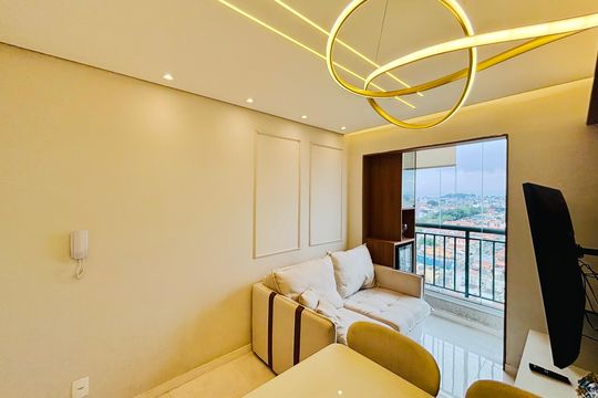 Sala de apartamento para alugar com 2 quartos, 36m² em Vila Guilhermina, São Paulo