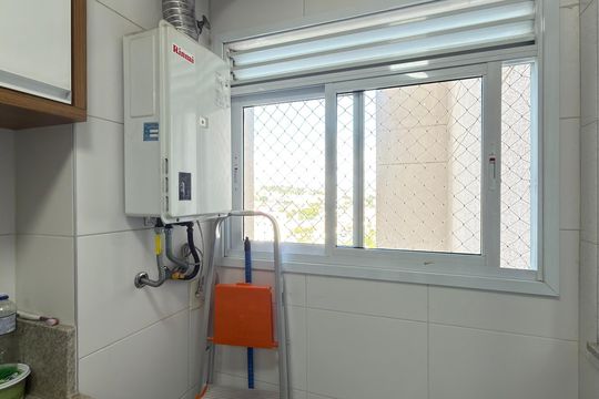 Área de Serviço de apartamento à venda com 3 quartos, 180m² em Nova Petrópolis, São Bernardo do Campo