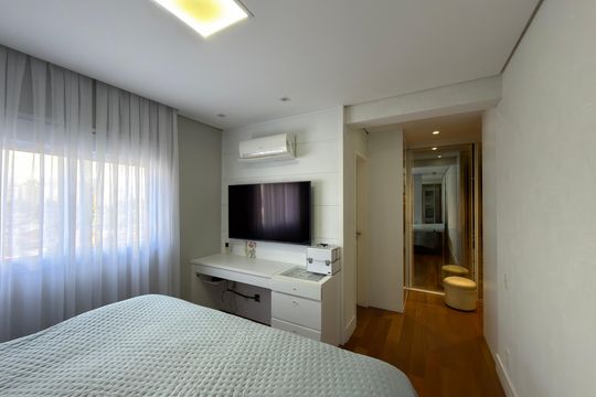 Suíte 2 de apartamento à venda com 3 quartos, 180m² em Nova Petrópolis, São Bernardo do Campo