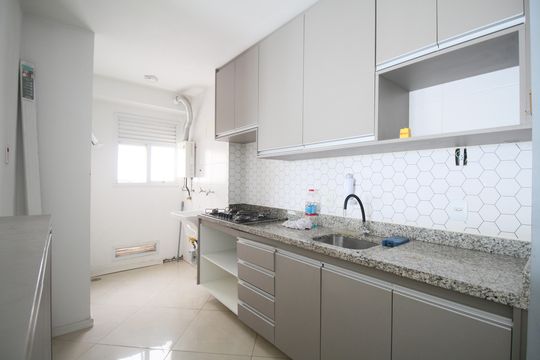Cozinha de apartamento para alugar com 2 quartos, 70m² em Jardim Parque Morumbi, São Paulo