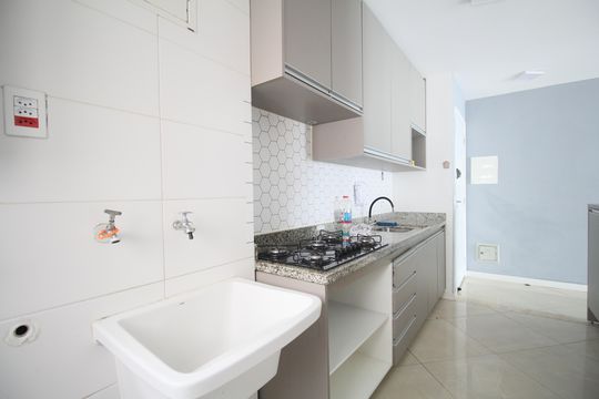 Cozinha de apartamento para alugar com 2 quartos, 70m² em Jardim Parque Morumbi, São Paulo