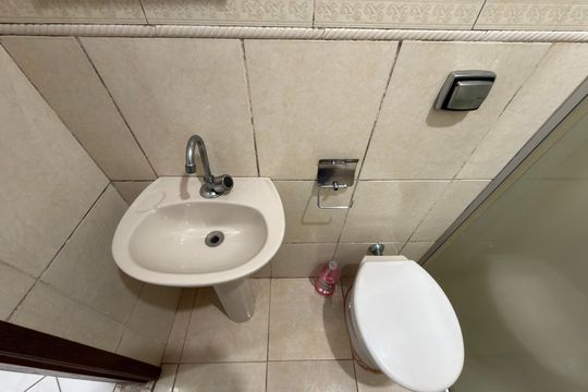 Banheiro Social de casa para alugar com 1 quarto, 60m² em Montanhão, São Bernardo do Campo
