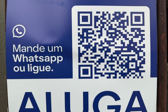 QR CODE de casa para alugar com 1 quarto, 60m² em Montanhão, São Bernardo do Campo