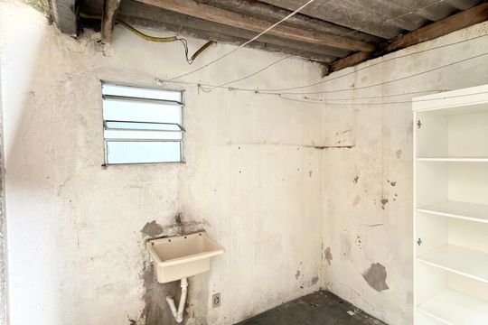 Área de Serviço de casa para alugar com 1 quarto, 60m² em Montanhão, São Bernardo do Campo